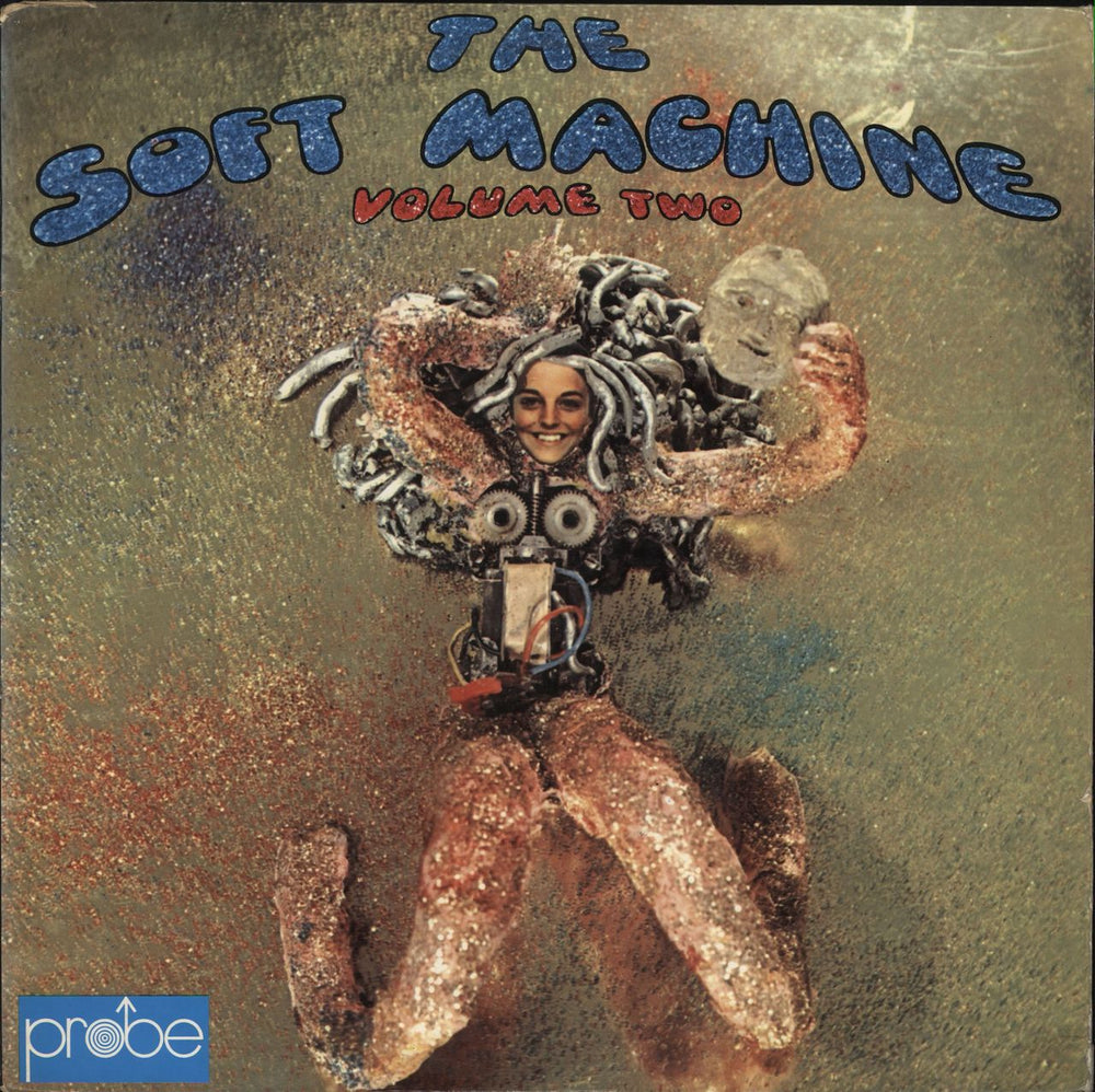 Soft Machine Volume Two - 1st - Black Label - VG UK vinyl LP album (LP record) SPB1002