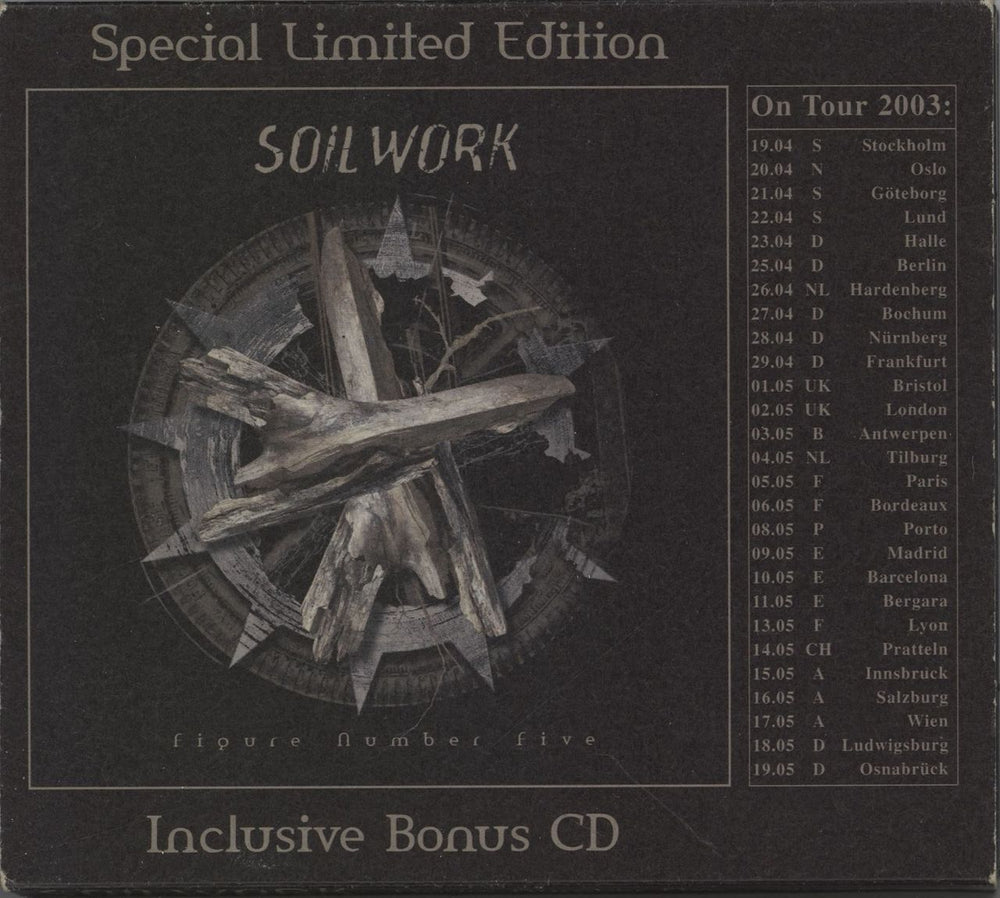 Soilwork Figure Number Five German 2 CD album set (Double CD) NB1108-0