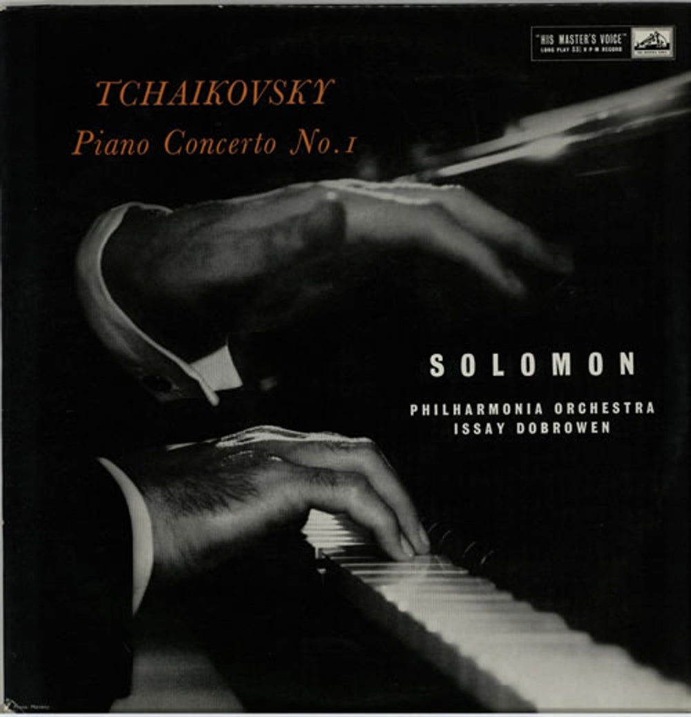 Solomon Tchaikovsky: Piano Concerto No. 1 - 3rd UK vinyl LP album (LP record) CLP1001