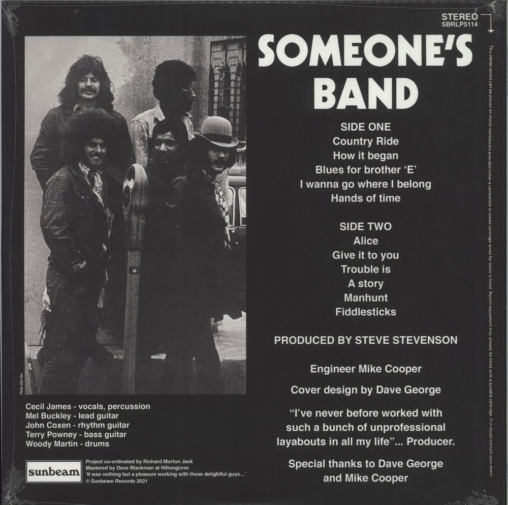 Someone's Band Someone's Band - RSD21 - 180gm Vinyl - Sealed UK vinyl LP album (LP record) 5051125511426