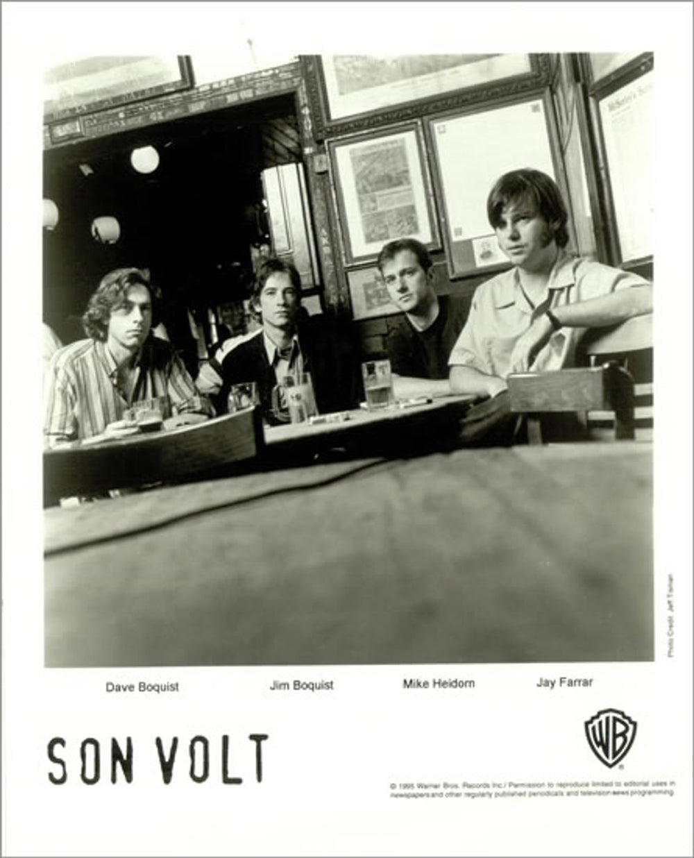 Son Volt Trace US Promo media press pack PRESS PACK