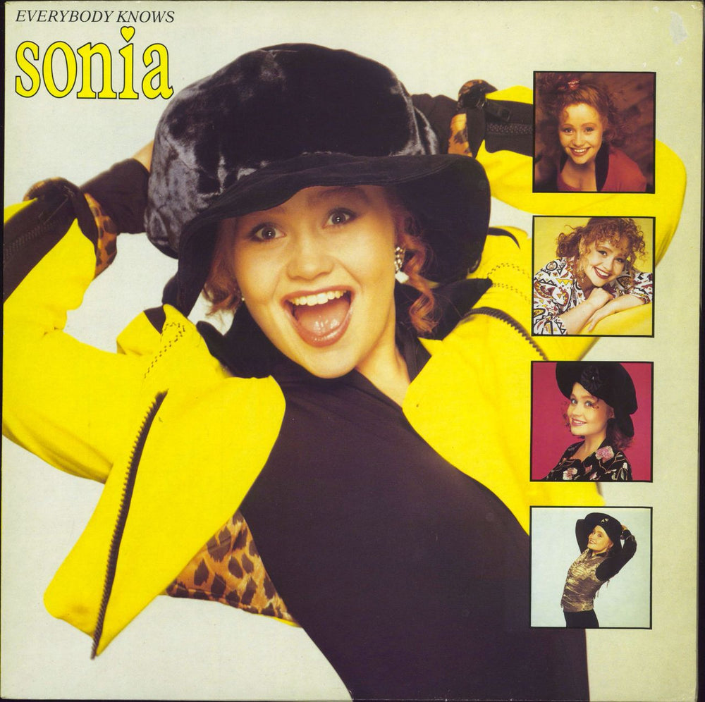 Sonia Everybody Knows UK vinyl LP album (LP record) CHR1734