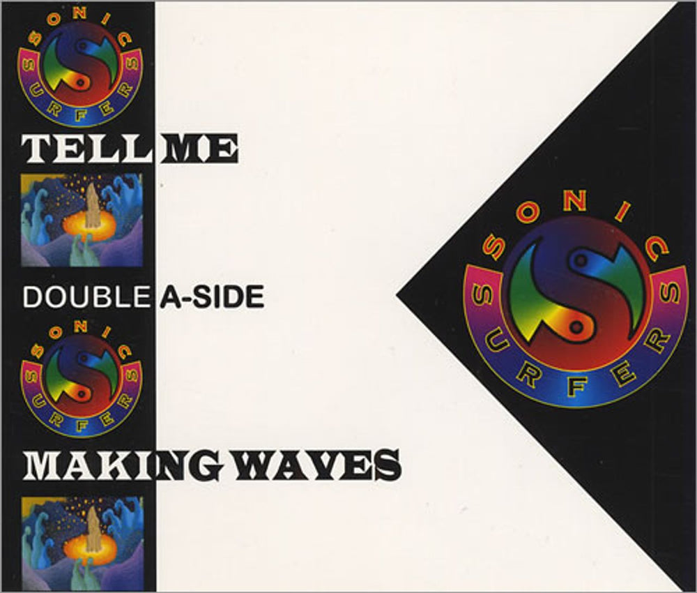 Sonic Surfers Tell Me/Making Waves UK CD single (CD5 / 5") CDBRIL7