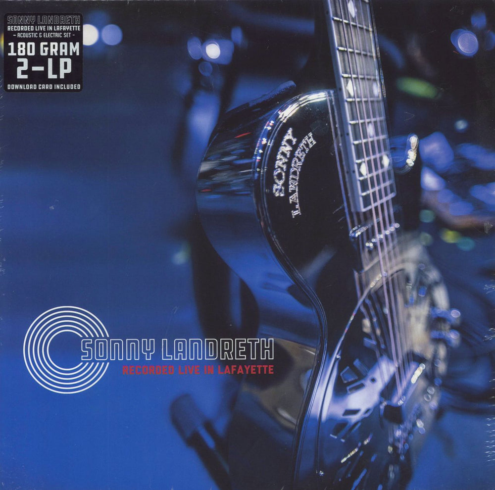 Sonny Landreth Recorded Live In Lafayette - 180gm UK 2-LP vinyl record set (Double LP Album) PRD75231