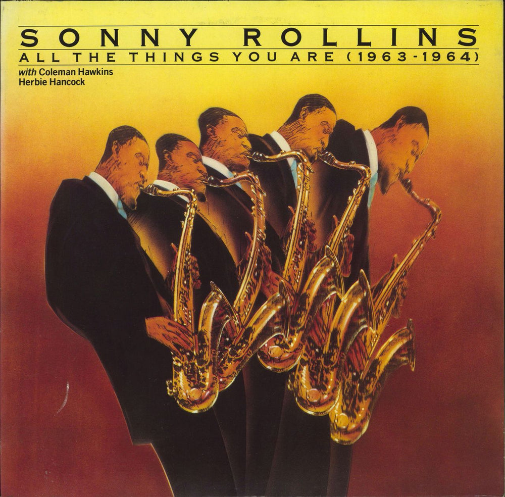 Sonny Rollins All The Things You Are German vinyl LP album (LP record) NL82179