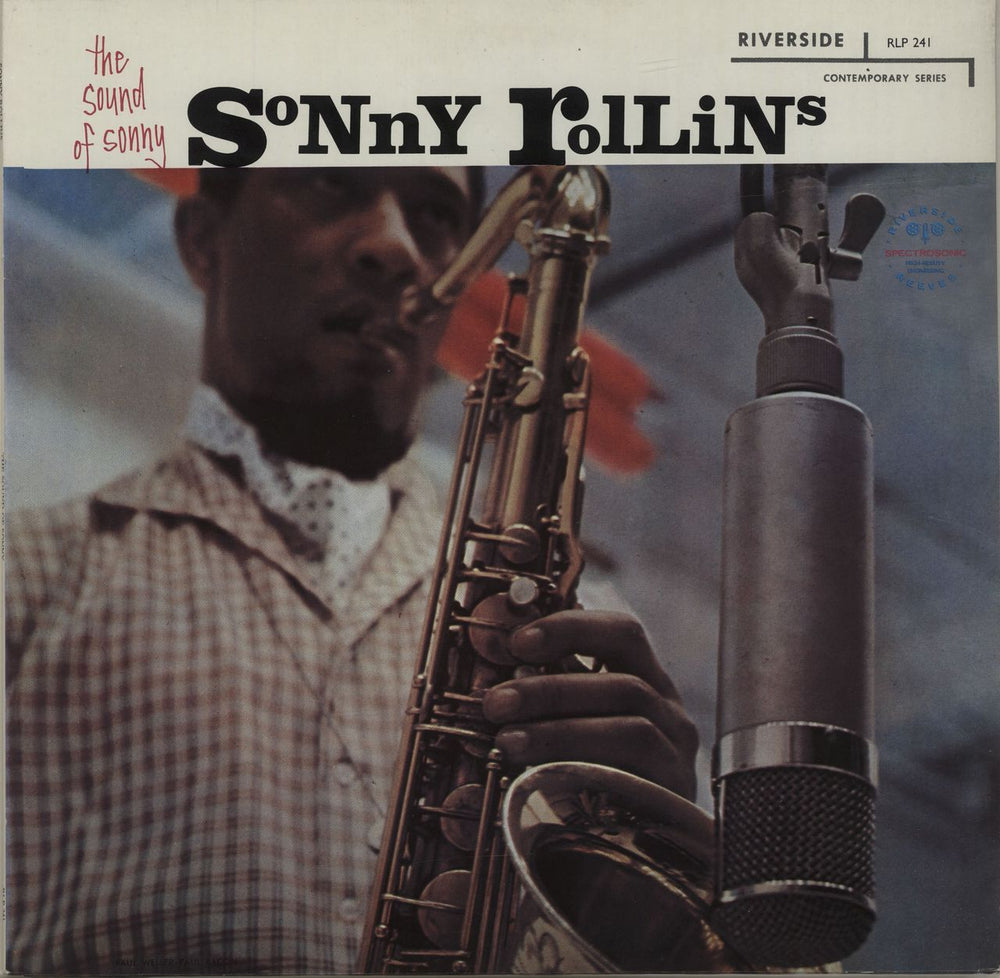 Sonny Rollins The Sound Of Sonny German vinyl LP album (LP record) RLP241