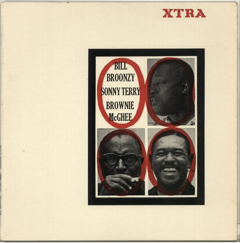 Sonny Terry & Brownie McGhee Bill Broonzy Sonny Terry Brownie McGhee UK vinyl LP album (LP record) XTRA1004