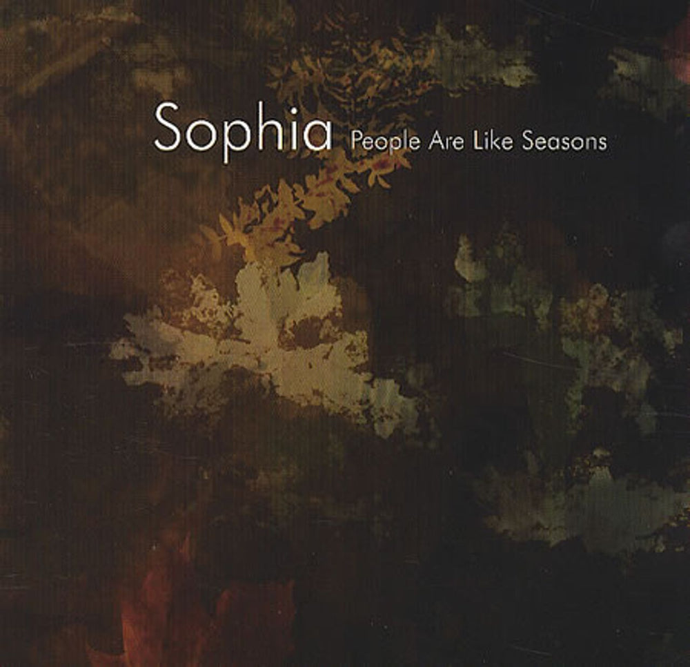 Sophia People Are Like Seasons UK Promo CD album (CDLP) 5951962