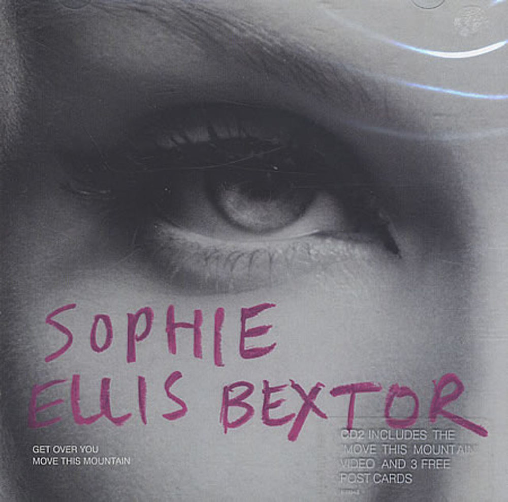 Sophie Ellis Bextor Get Over You / Move This Mountain UK CD single (CD5 / 5") 5708342