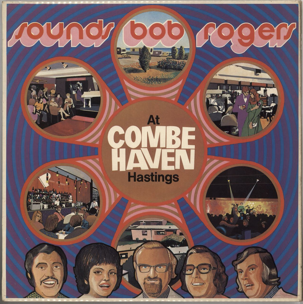 Sounds Bob Rogers At Combe Haven, Hastings UK vinyl LP album (LP record) SBR001