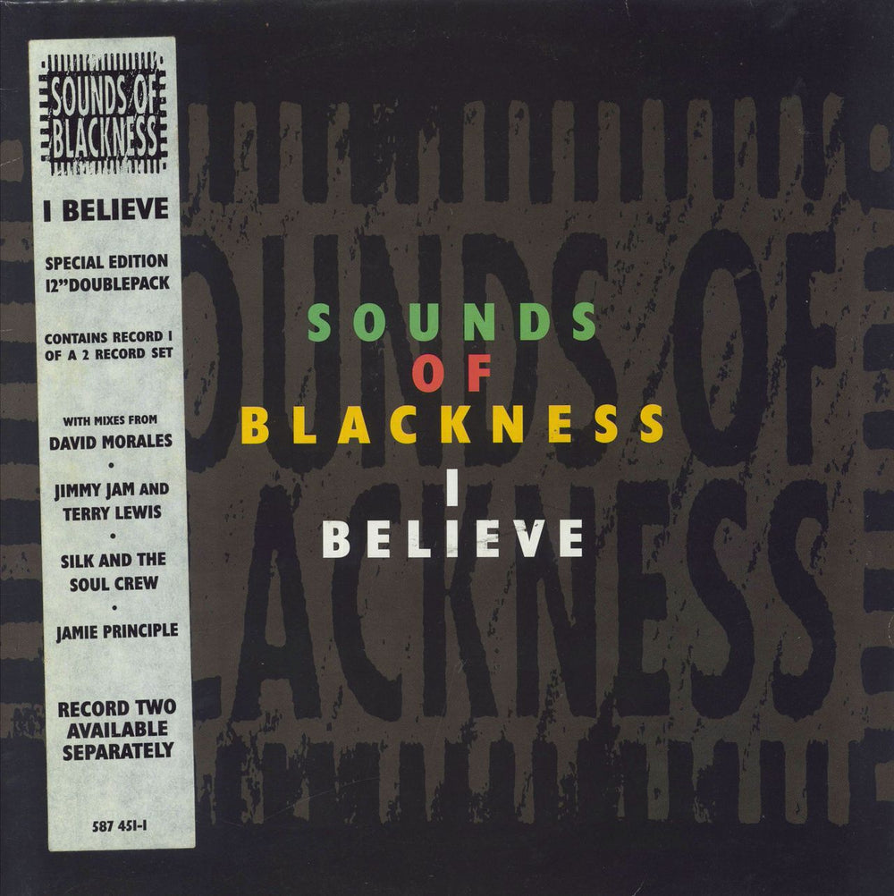 Sounds Of Blackness I Believe UK 12" vinyl single (12 inch record / Maxi-single) 5874511