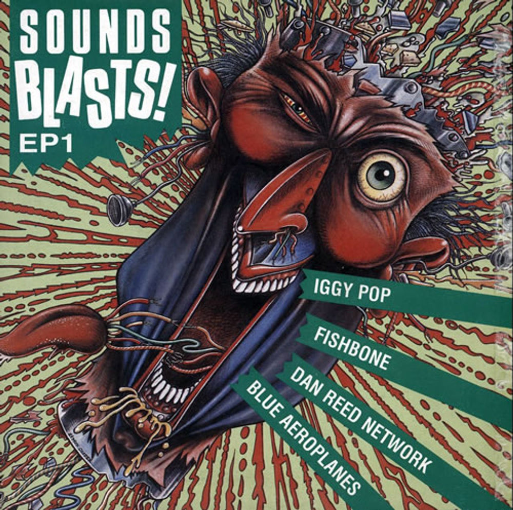 Sounds Sounds Blasts! EP 1 UK Promo 7" vinyl single (7 inch record / 45) BLASTS1