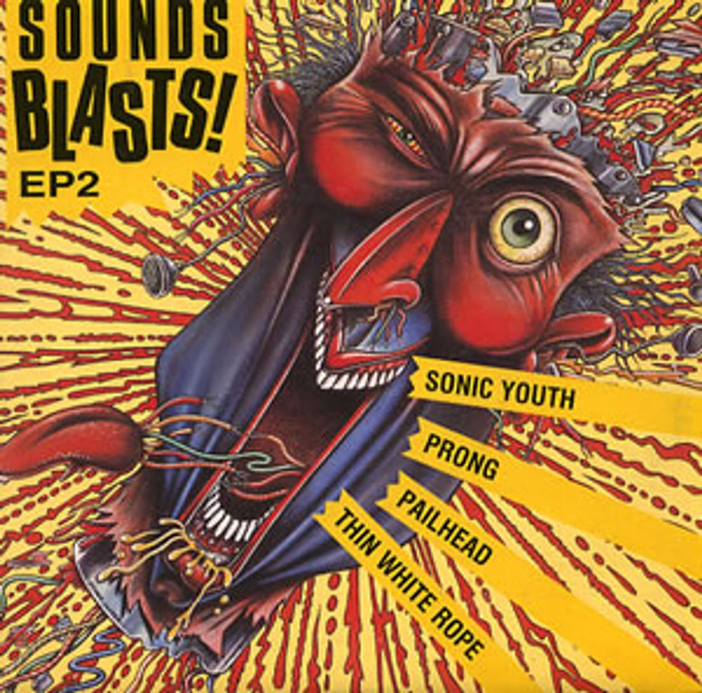 Sounds Sounds Blasts! EP2 UK Promo 7" vinyl single (7 inch record / 45) BLASTS2