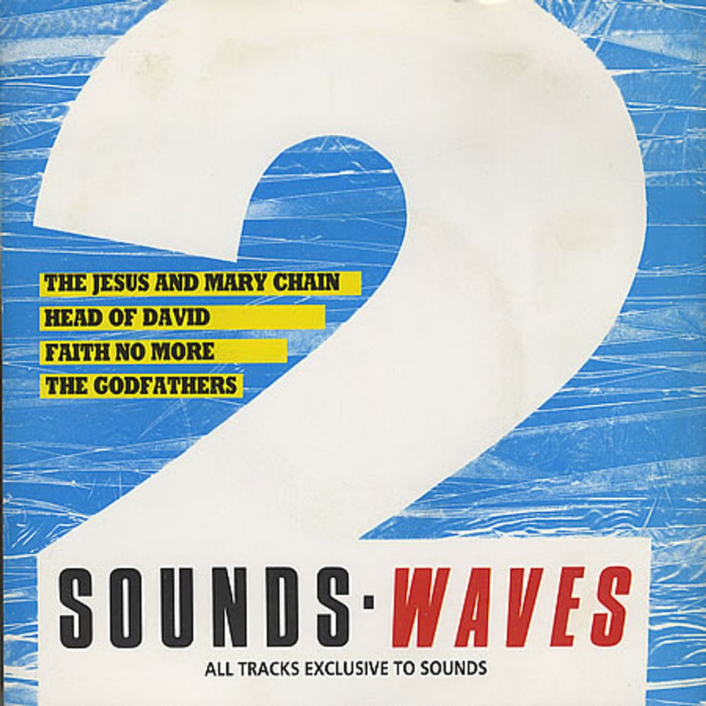 Sounds Sounds Waves 2 EP UK Promo 7" vinyl single (7 inch record / 45) WAVES2