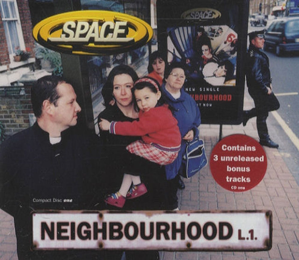 Space (90s) Neighbourhood - CD1 UK CD single (CD5 / 5") CDGUT5