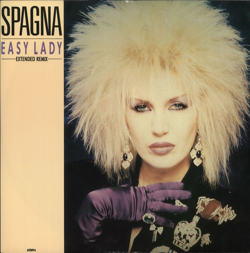 Spagna Easy Lady - Extended Remix UK 12" vinyl single (12 inch record / Maxi-single) 6511696