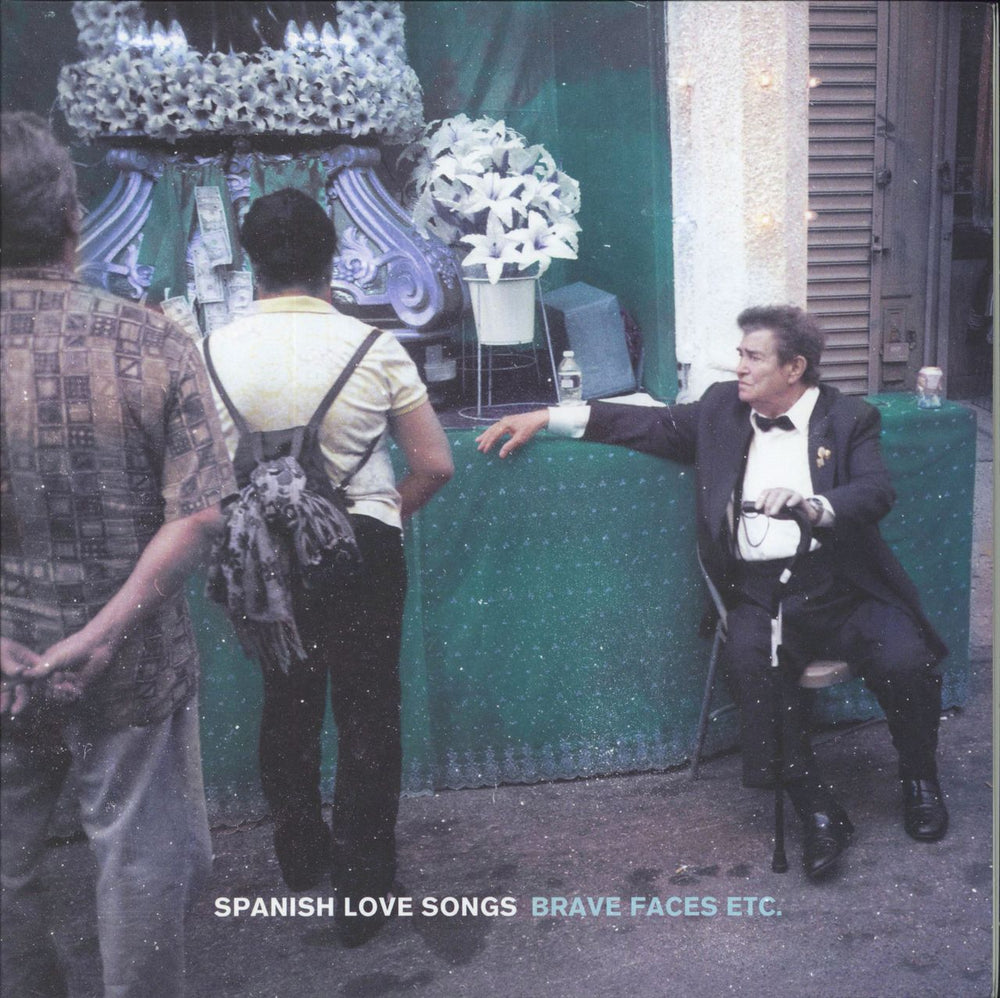 Spanish Love Songs Brave Faces Etc - Doublemint In Clear With Heavy White Splatter Vinyl US 2-LP vinyl record set (Double LP Album) PNE327