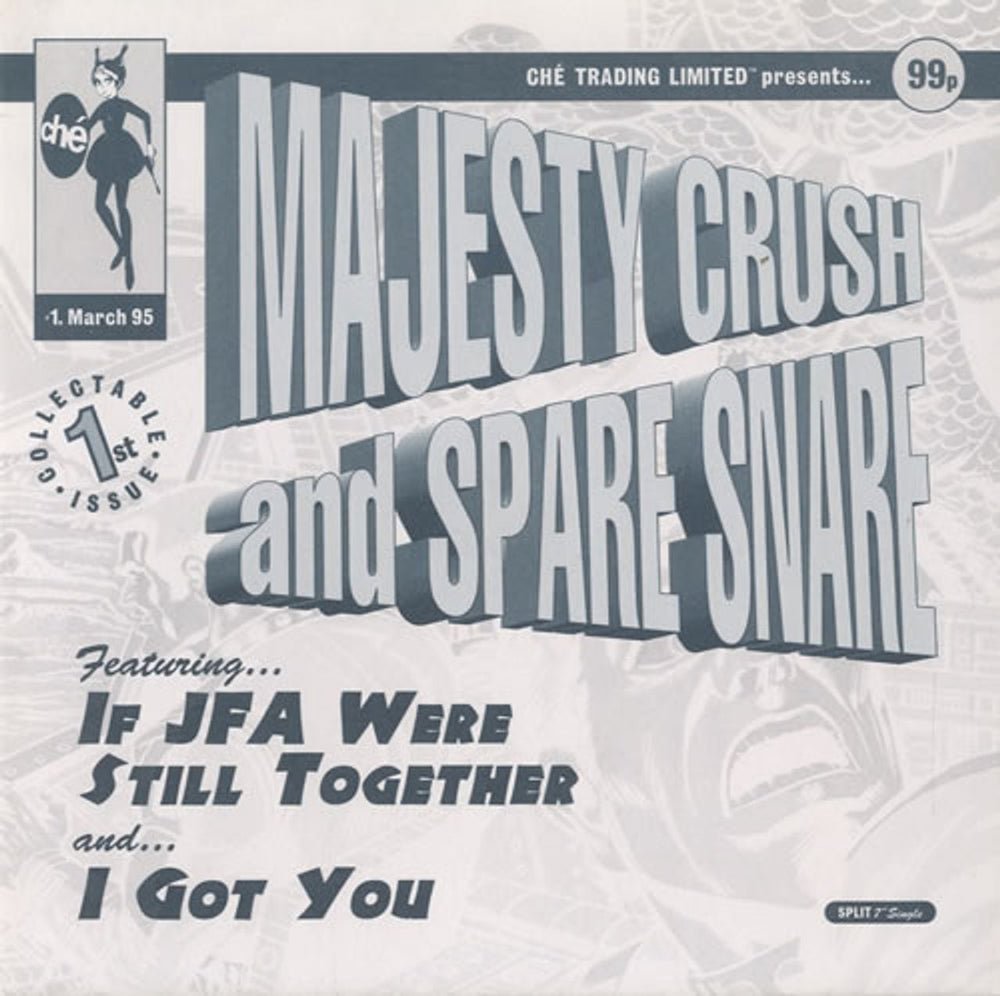 Spare Snare I Got You/If JFA Were Still Together UK 7" vinyl single (7 inch record / 45)