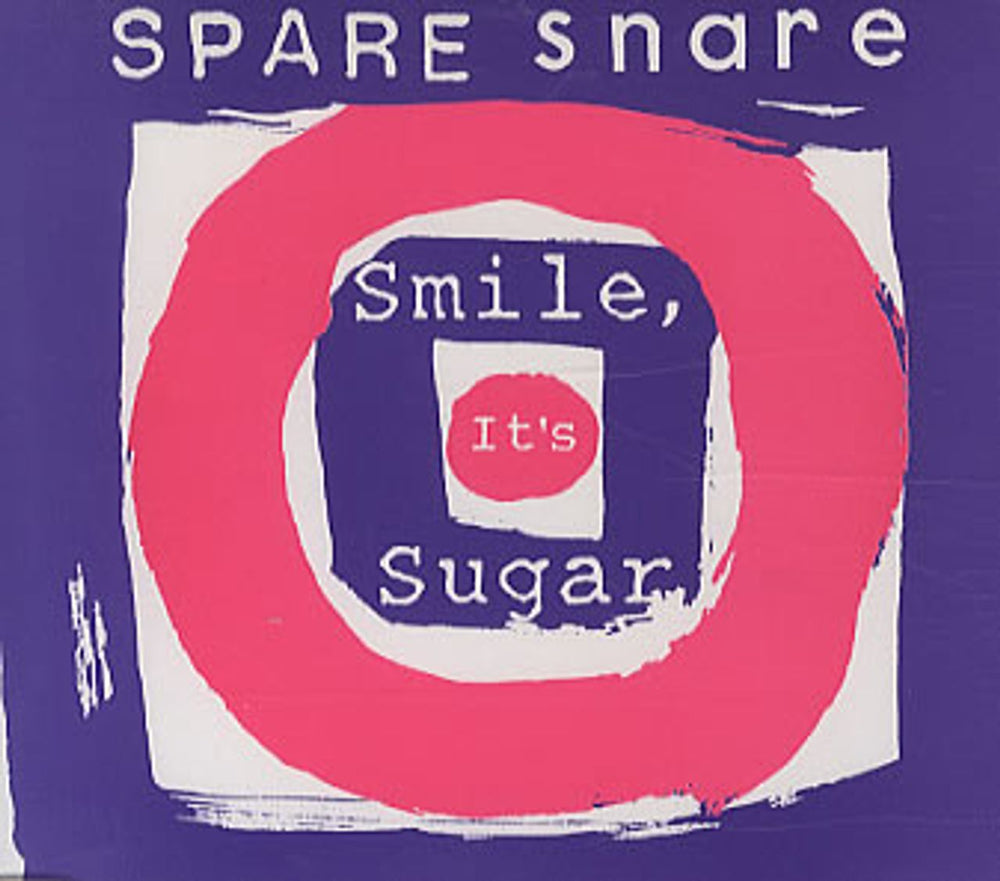 Spare Snare Smile, It's Sugar UK CD single (CD5 / 5") BLUFF027CD