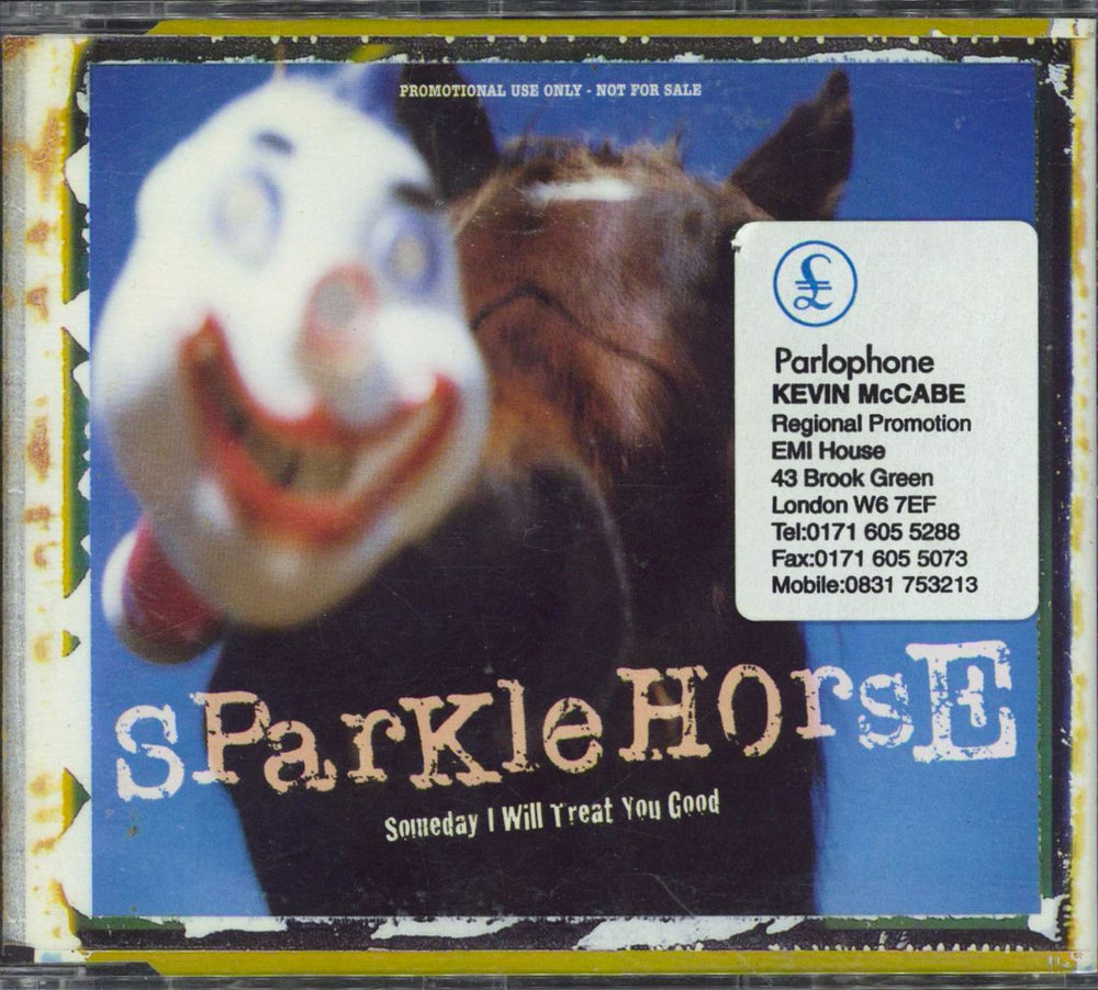 Sparklehorse Someday I Will Treat You Good UK Promo CD single (CD5 / 5") CDCLDJ766