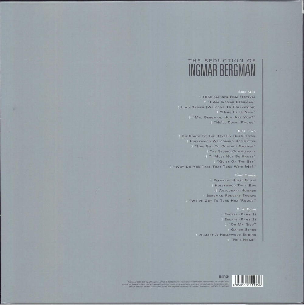 Sparks The Seduction of Ingmar Bergman - 180gram UK 2-LP vinyl record set (Double LP Album)