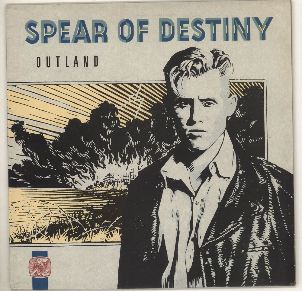 Spear Of Destiny Outland UK vinyl LP album (LP record) DIX59