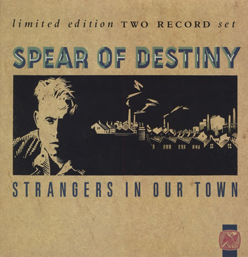 Spear Of Destiny Strangers In Our Town - Double Pack UK 12" vinyl single (12 inch record / Maxi-single) TENX148