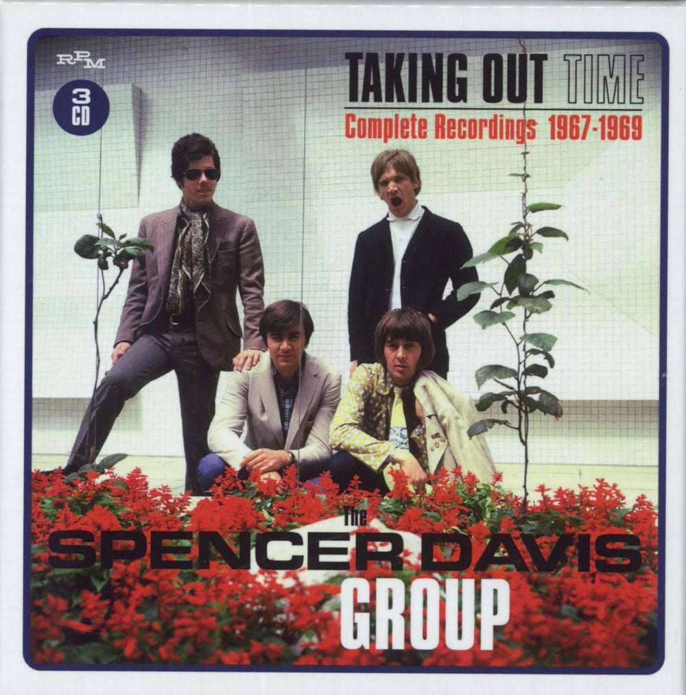 Spencer Davis Group Taking Out Time [Complete Recordings 1967-1969] UK 3-CD album set (Triple CD) RPMBX533