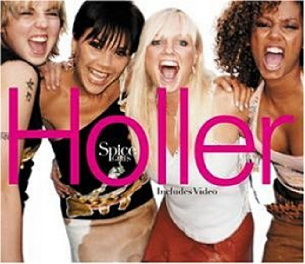 Spice Girls Holler UK CD single (CD5 / 5") VSCDT1788