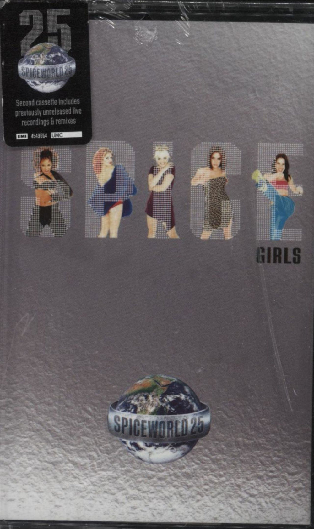 Spice Girls Spiceworld 25: 25th Anniversary - Double Cassette - Sealed UK cassette album 4549954