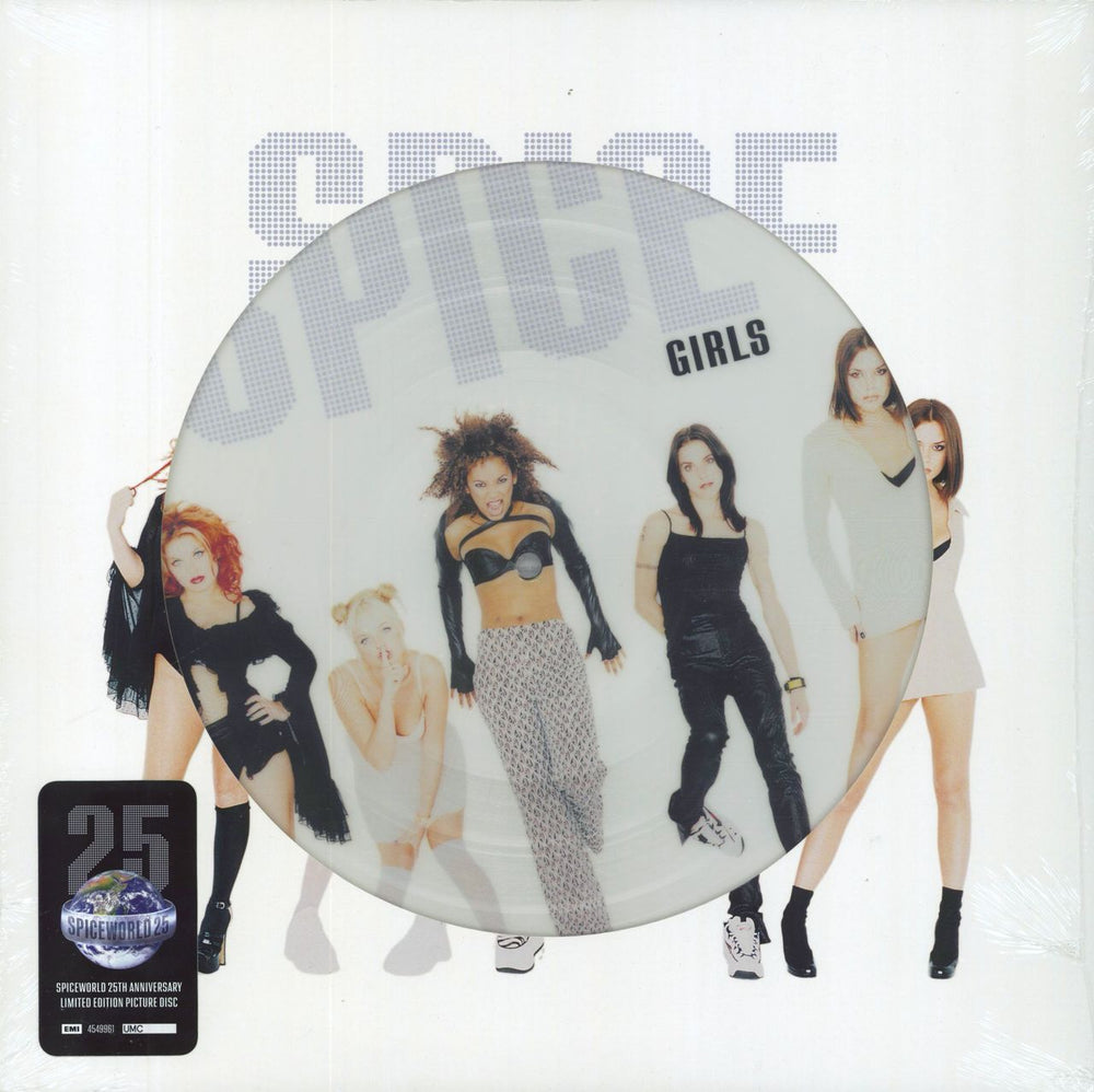 Spice Girls Spiceworld 25: 25th Anniversary - Sealed UK picture disc LP (vinyl picture disc album) 4549950