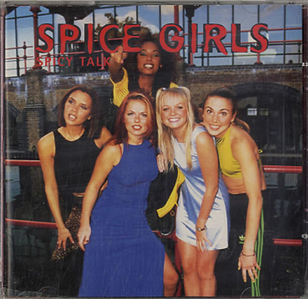 Spice Girls Spicy Talk UK CD album (CDLP) PVCD304