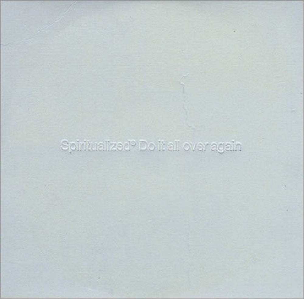 Spiritualized Do It All Over Again UK Promo CD single (CD5 / 5") OPM004PROMO