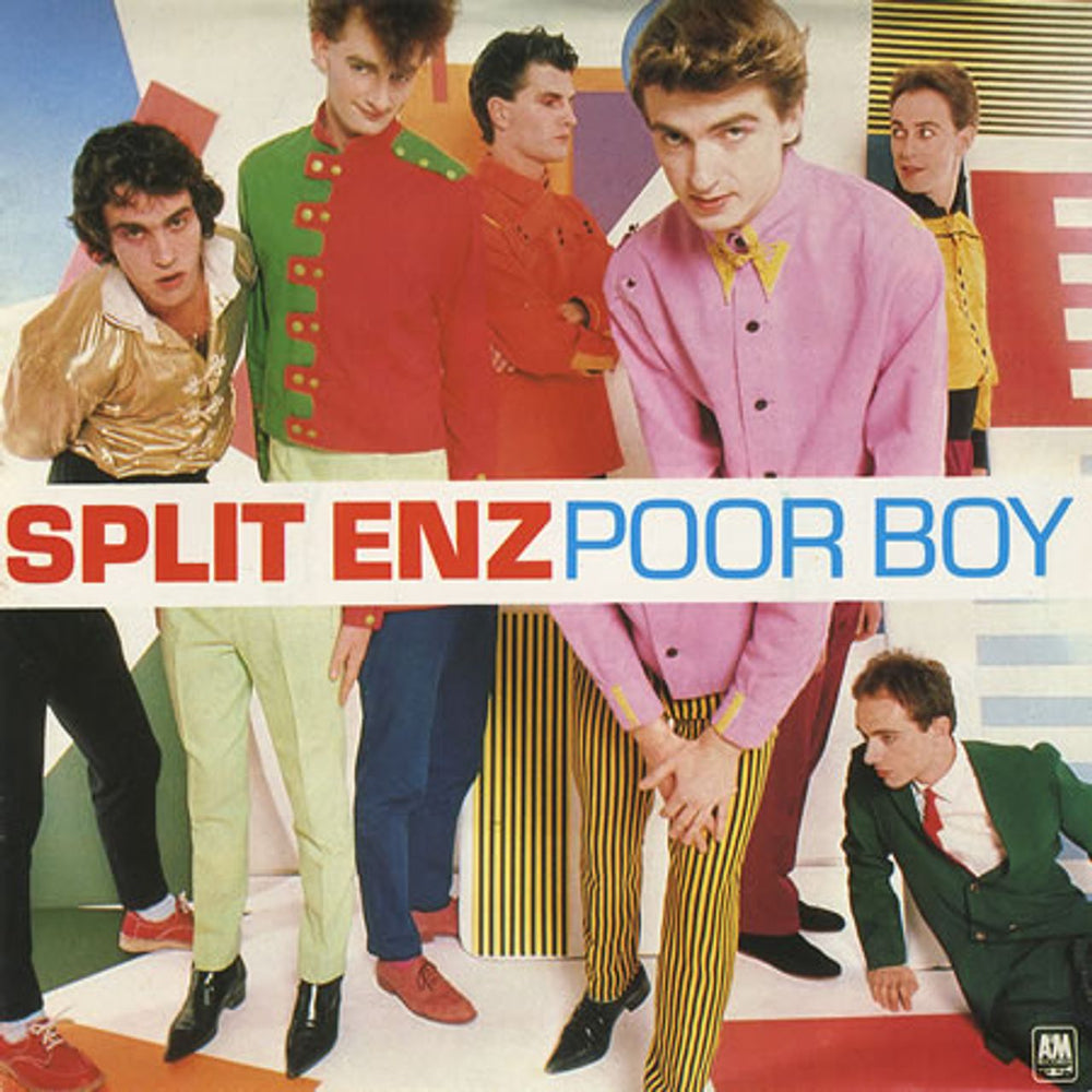 Split Enz Poor Boy UK 7" vinyl single (7 inch record / 45) AMS8101