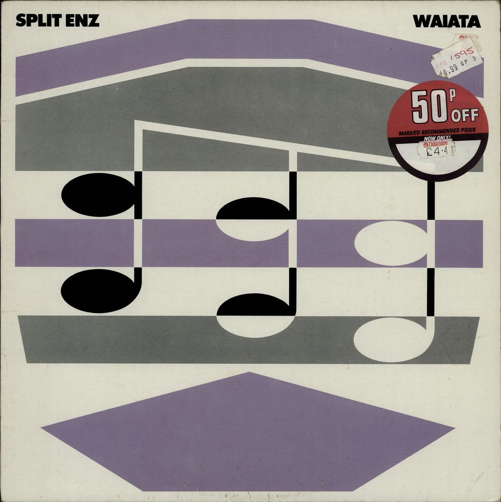 Split Enz Waiata UK vinyl LP album (LP record) AMLH64848