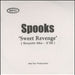 Spooks Sweet Revenge - Smooth Mix UK Promo CD-R acetate CD-R ACETATE