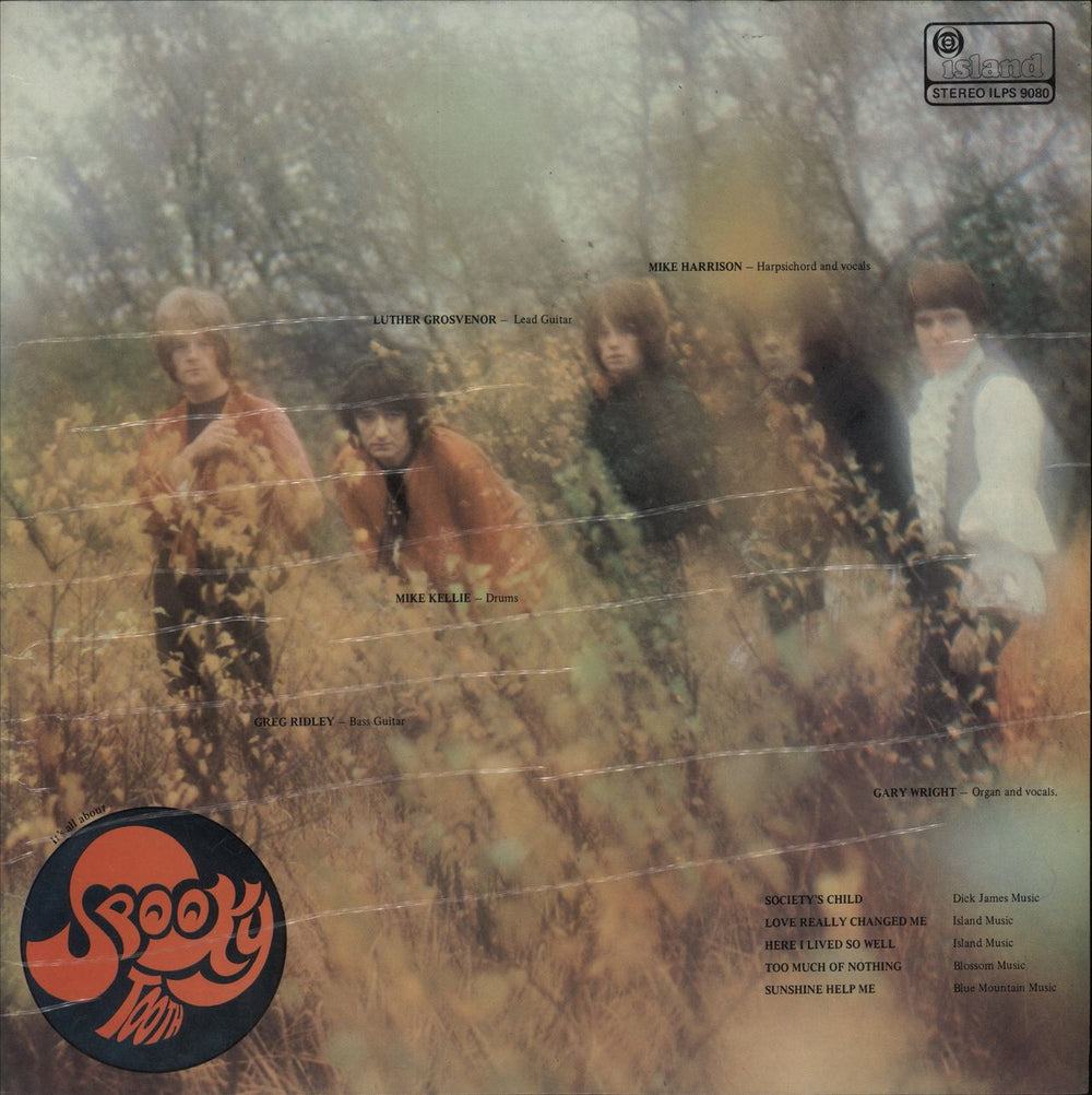 Spooky Tooth It's All About - 1st - VG UK vinyl LP album (LP record) ILPS9080