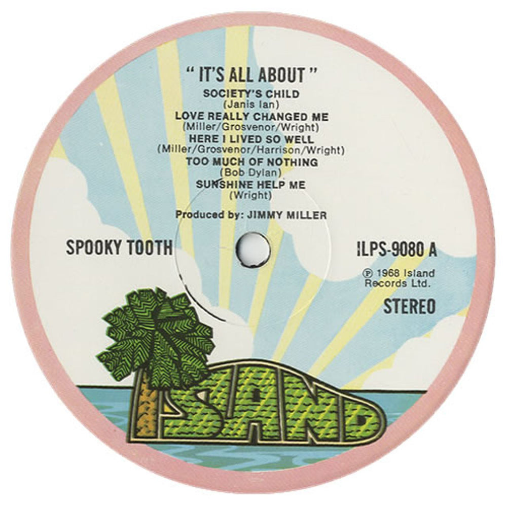 Spooky Tooth It's All About - 2nd UK vinyl LP album (LP record) OOKLPIT256920