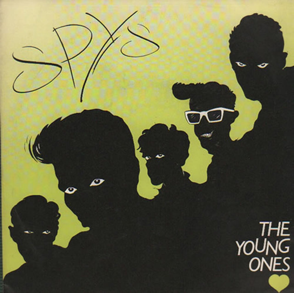 Spys (UK) The Young Ones UK 7" vinyl single (7 inch record / 45) NB3