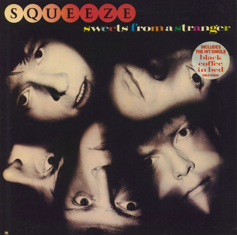 Squeeze Sweets From A Stranger - Stickered Sleeve UK vinyl LP album (LP record) AMLH64899