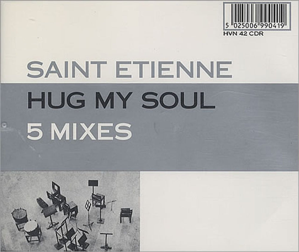 St Etienne Hug My Soul UK CD single (CD5 / 5") HVN42CDR