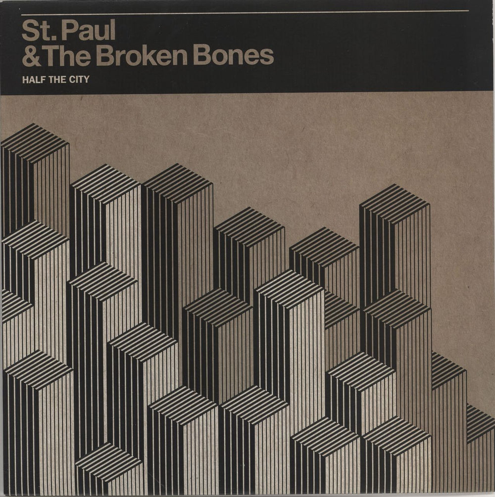 St. Paul & The Broken Bones  Half The City - 180 Gram US vinyl LP album (LP record) SL003