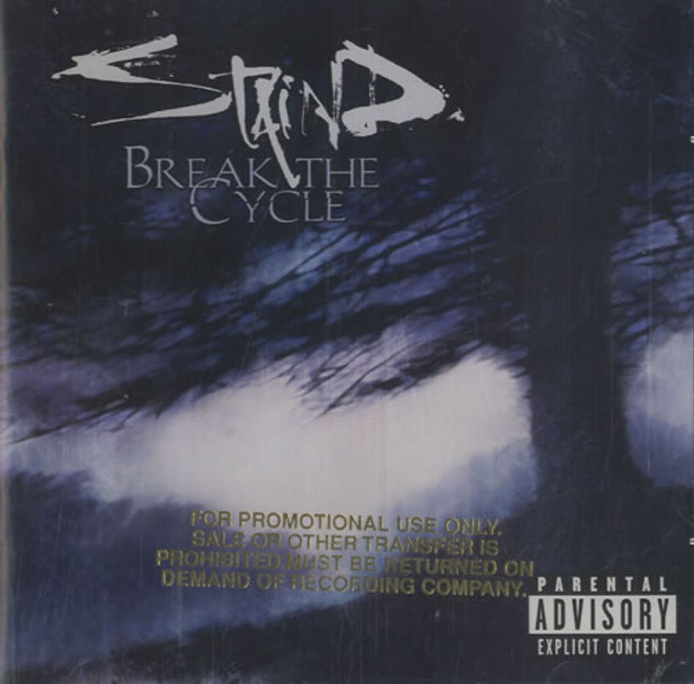 Staind Break The Cycle US Promo CD album (CDLP) 62626-2