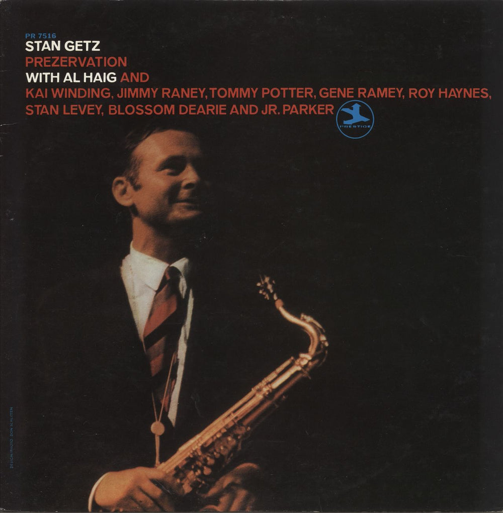 Stan Getz Prezervation Japanese vinyl LP album (LP record) VIJ-5036