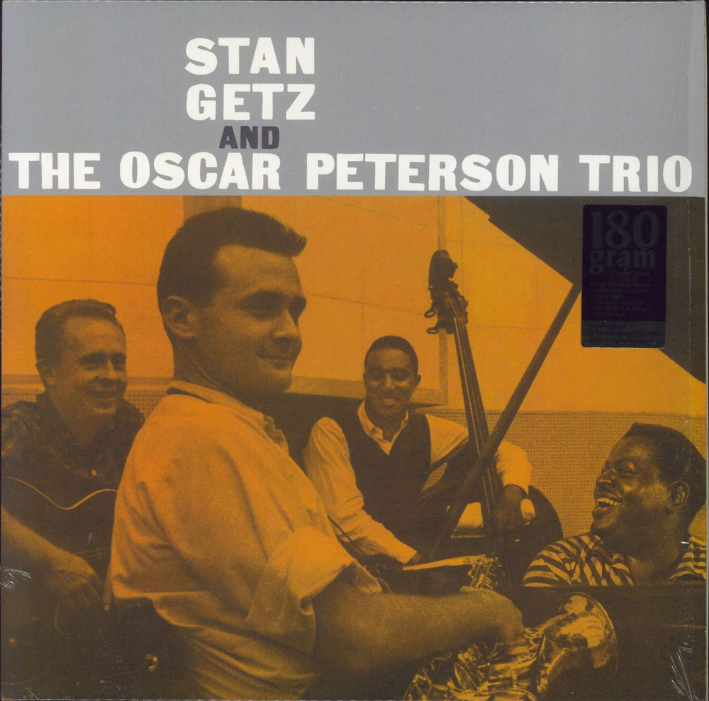 Stan Getz Stan Getz And The Oscar Peterson Trio UK vinyl LP album (LP record) JT937LP