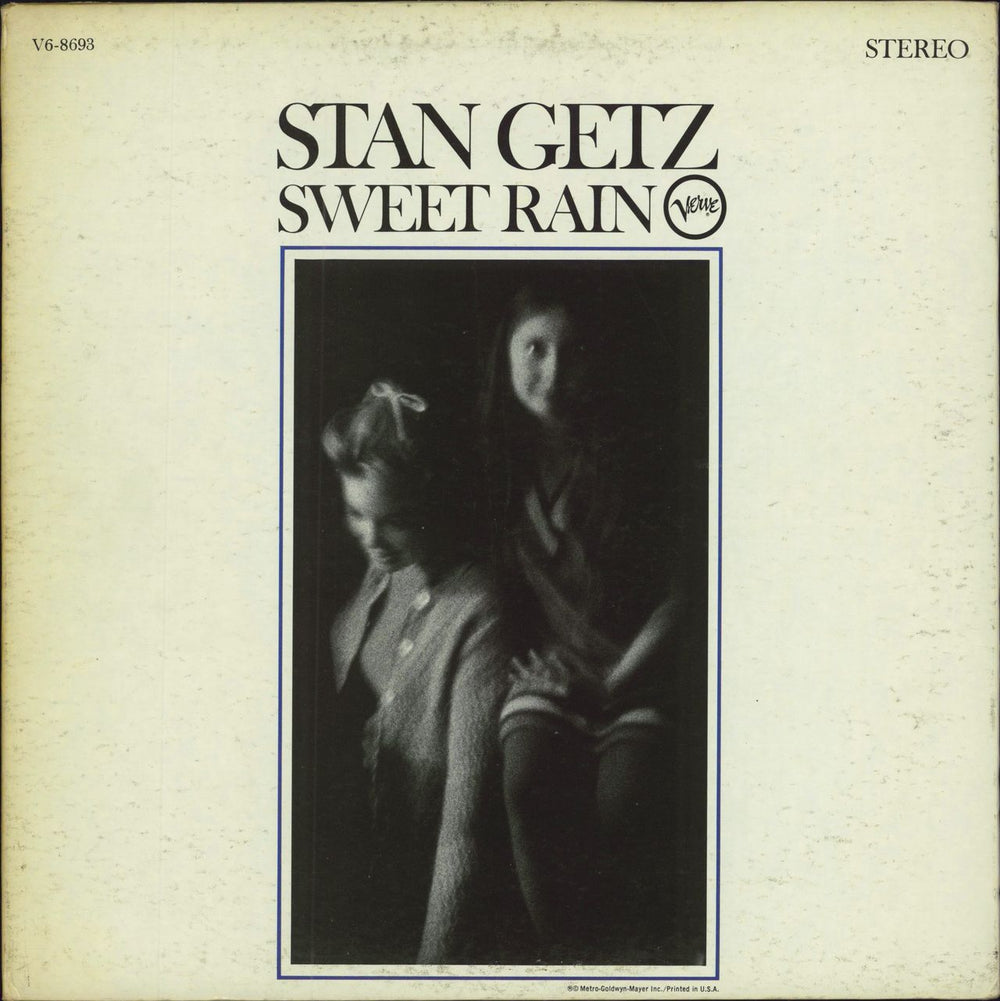 Stan Getz Sweet Rain - Shrink US vinyl LP album (LP record) V6-8693