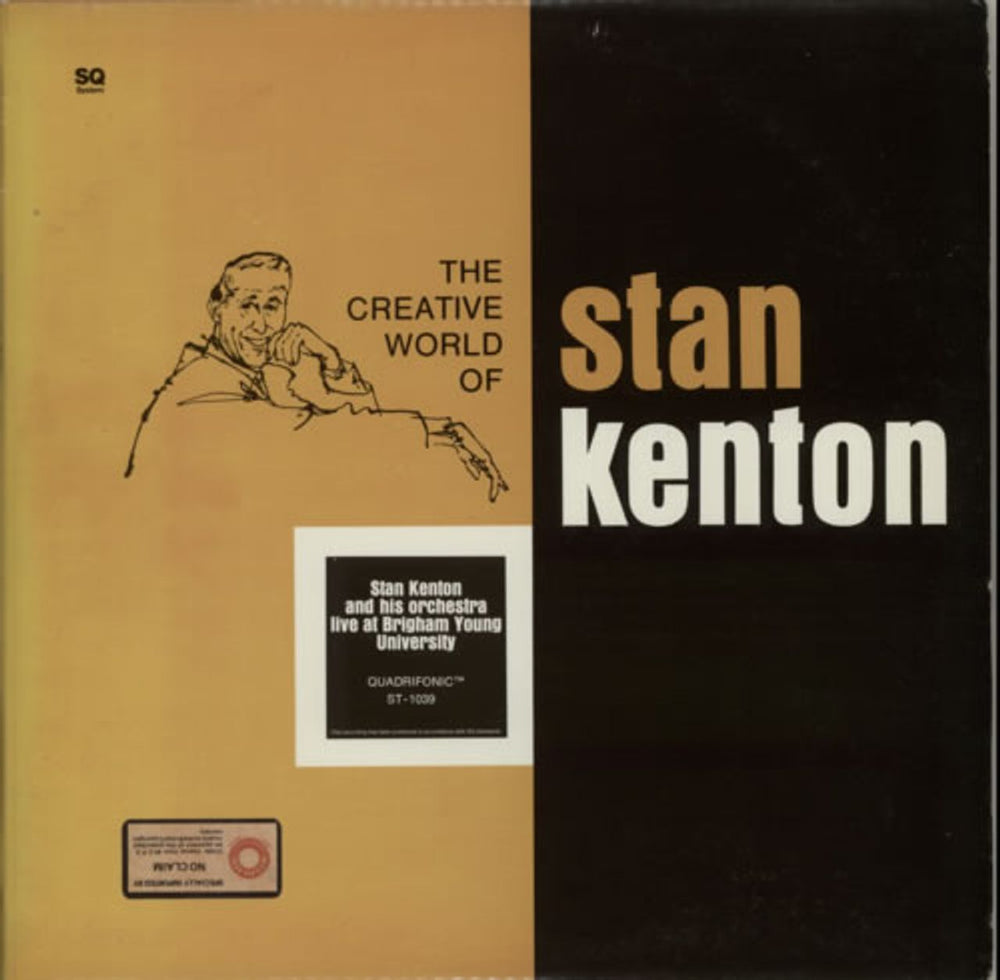 Stan Kenton Live At Brigham Young Orchestra US 2-LP vinyl record set (Double LP Album) ST-1039