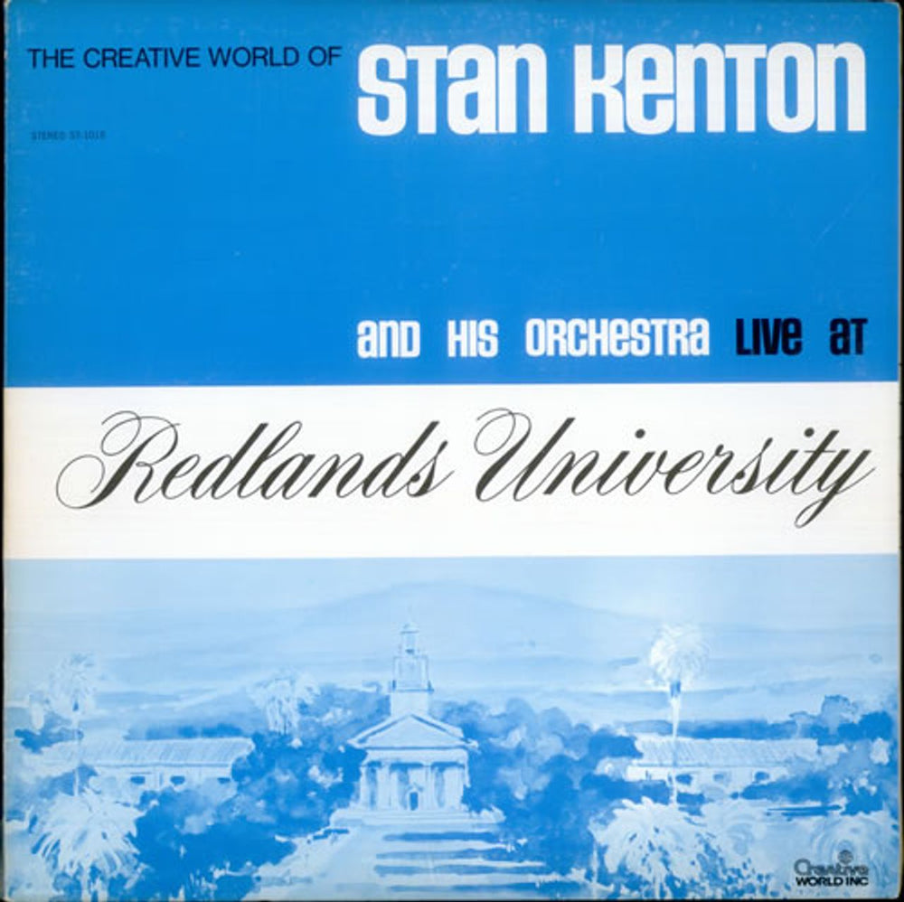 Stan Kenton Live At Redlands University US 2-LP vinyl record set (Double LP Album) ST-1015