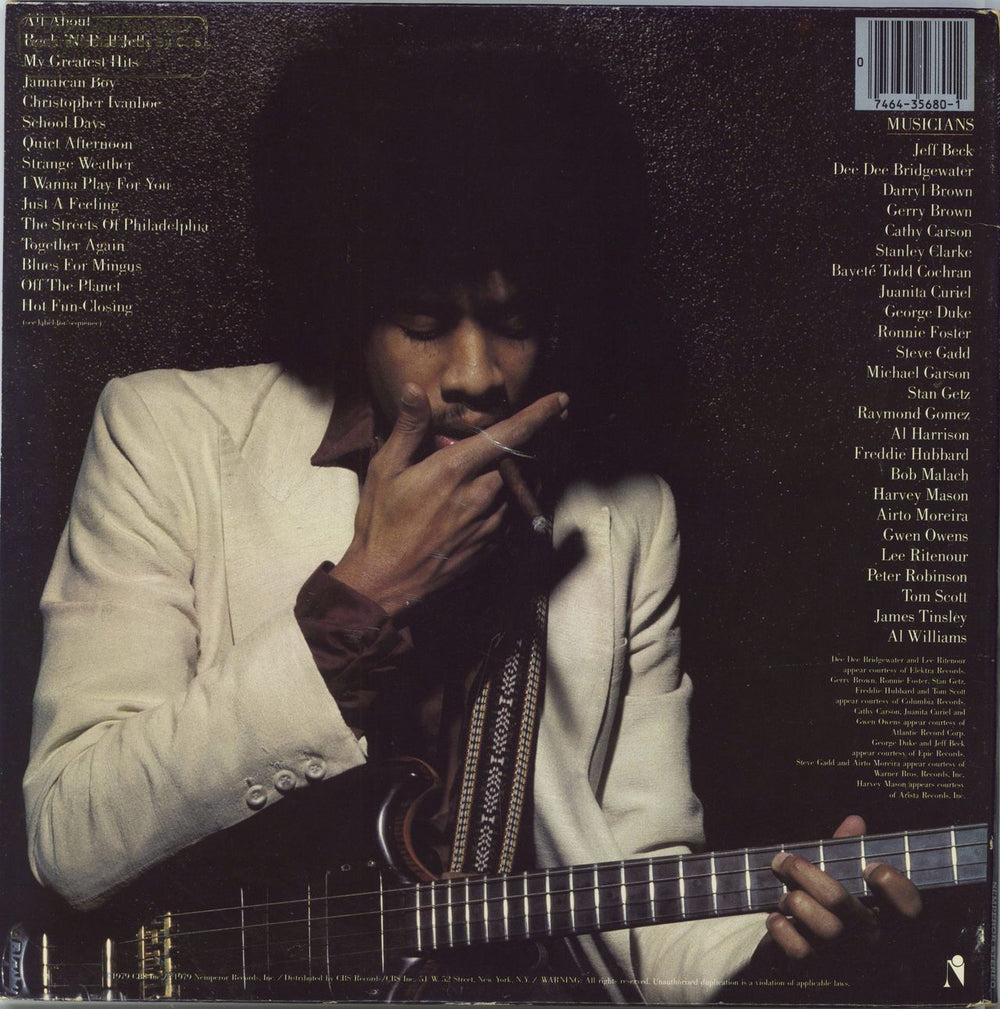 Stanley Clarke I Wanna Play For You - White label + Promo Stamped US Promo 2-LP vinyl record set (Double LP Album)