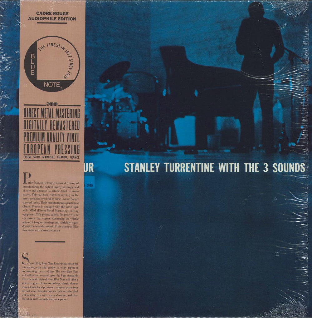 Stanley Turrentine Blue Hour + Obi - Shrink French vinyl LP album (LP record) BST84057